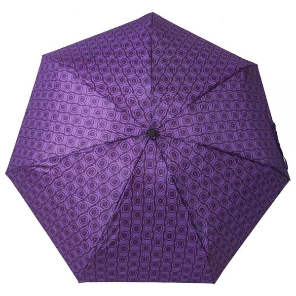 Mini Folding Manual Umbrella Pierre Cardin Spiral Purple