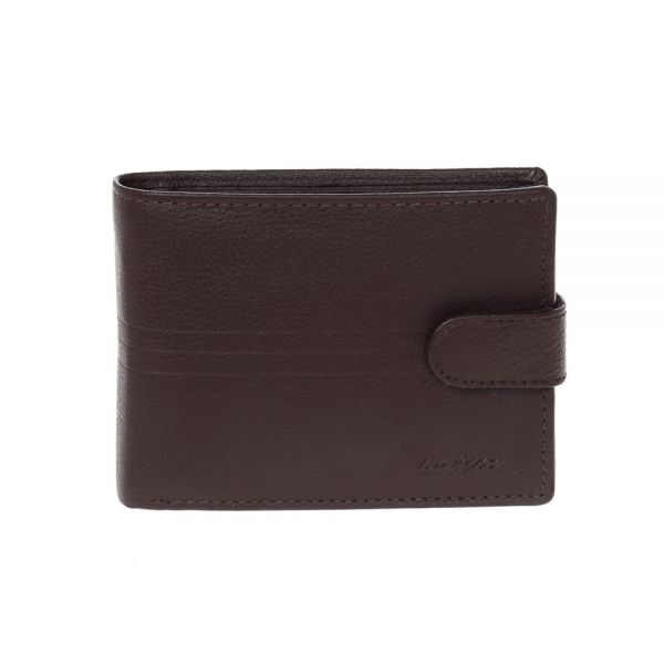 Men's Leather Horizontal  Wallet  LaVor 1-3653 Brown