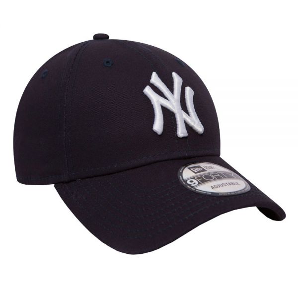 Summer Cotton Cap New York Yankees New Era 9Forty League Basic Navy Blue / White