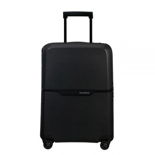 Medium Hard Luggage 4 Wheels Samsonite Magnum Eco Spinner 69/25 Graphite