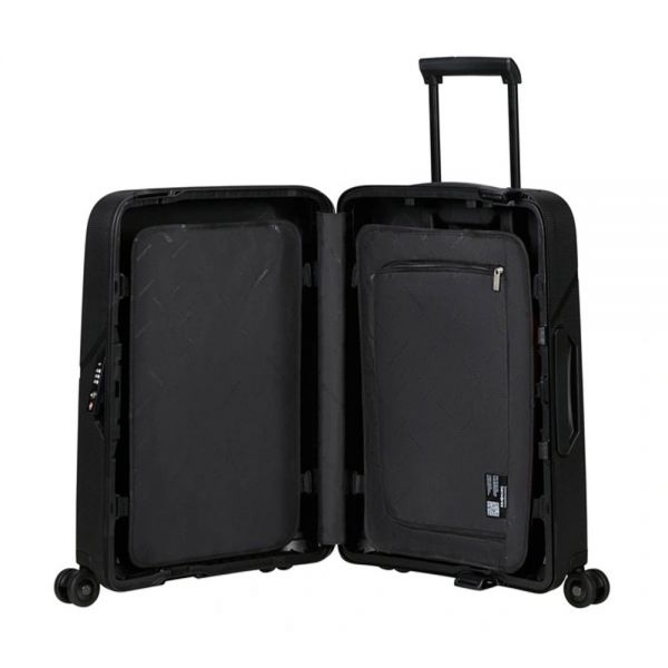 Βαλίτσα σκληρή 4 ρόδες μεσαία γραφίτης Samsonite Magnum Eco Spinner 69/25 Graphite