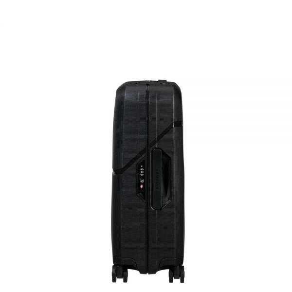 Medium Hard Luggage 4 Wheels Samsonite Magnum Eco Spinner 69/25 Graphite