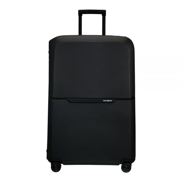 Extra Large Hard Luggage 4 Wheels Samsonite Magnum Eco Spinner 81 Graphite