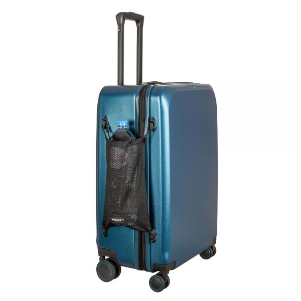 Medium Hard Expandable Luggage 4 Wheels  Verage Freelander Blue VG20062-24