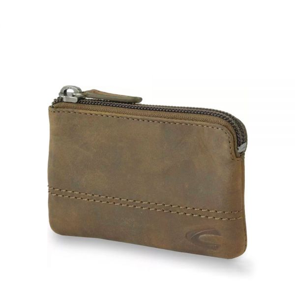 Leather Key Holder Camel Active Vietnam  Brown