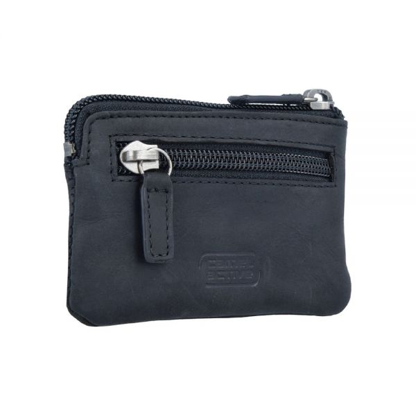 Κλειδοθήκη δερμάτινη μαύρη  Camel Active Vietnam Key Holder Black