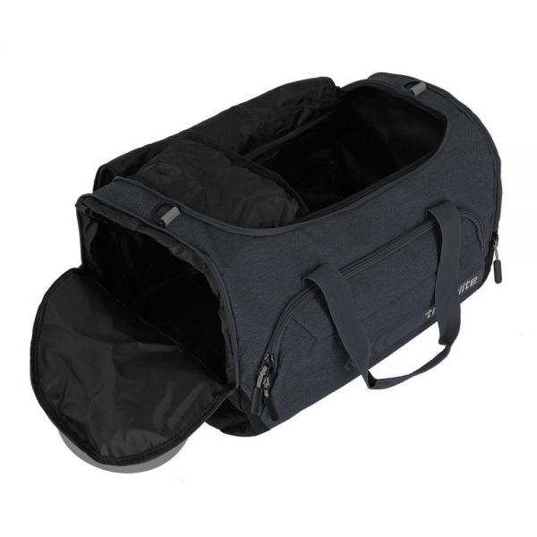 Τσάντα ταξιδιού γκρι ανθρακί Travelite Kick Off Travel Bag S