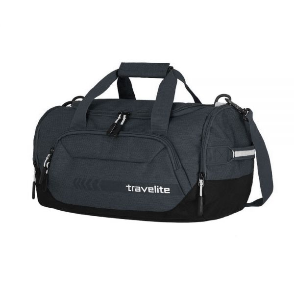 Τσάντα ταξιδιού γκρι ανθρακί Travelite Kick Off Travel Bag S