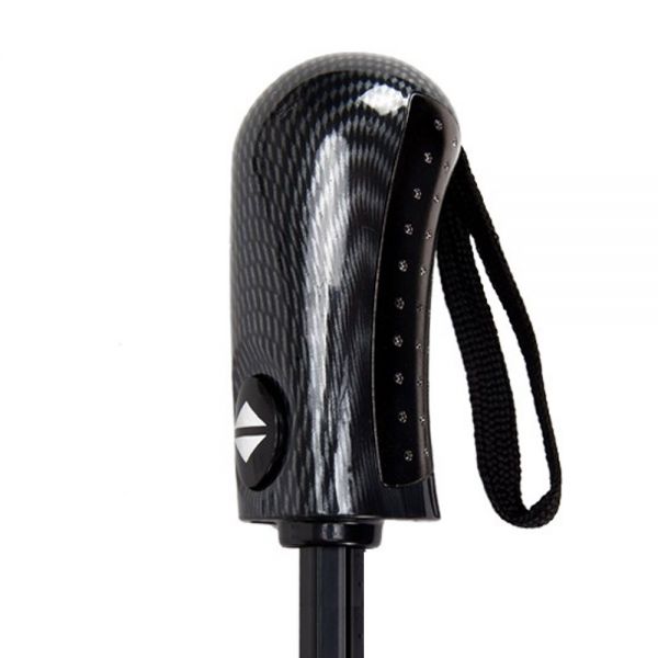 Automatic Open- Close Escort Folding Umbrella Ferré‎ Black