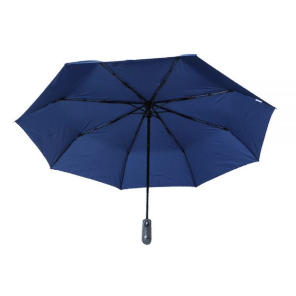 Ομπρέλα συνοδείας σπαστή μπλε αυτόματο άνοιγμα - κλείσιμο Ferré‎ Big Folding Umbrella Blue