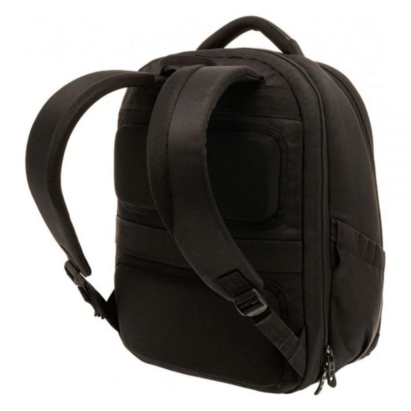 Σακίδιο πλάτης επαγγελματικό μαύρο POLO Cubic  Backpack 902035 Black