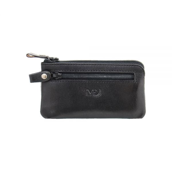 Leather Key Holder Marta Ponti Tagus Black