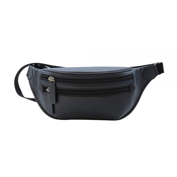 Leather Waist Bag Dakar Spray Blue