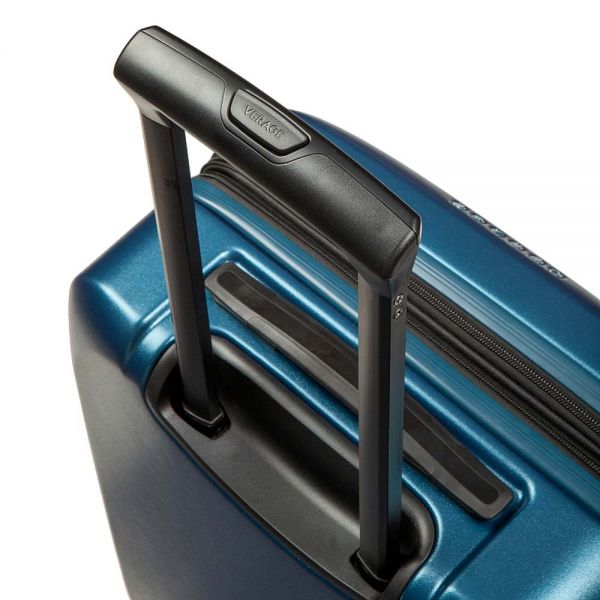 Small Hard Expandable Luggage 4 Wheels  Verage Freeland Blue VG20062-19