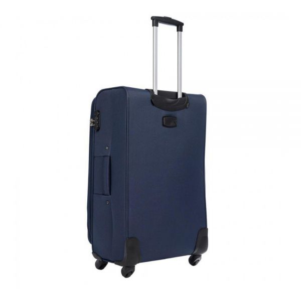 Large Soft Luggage 4 Wheels Diplomat Rome L Blue