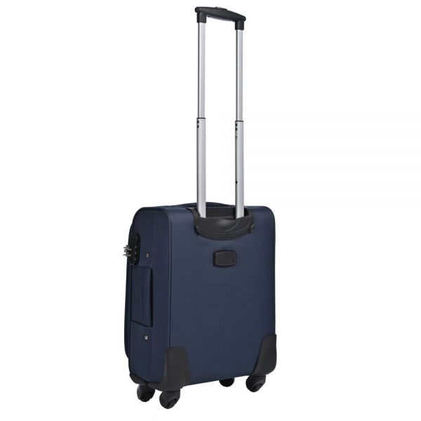 Cabin Soft Luggage 4 Wheels Diplomat Rome S Blue