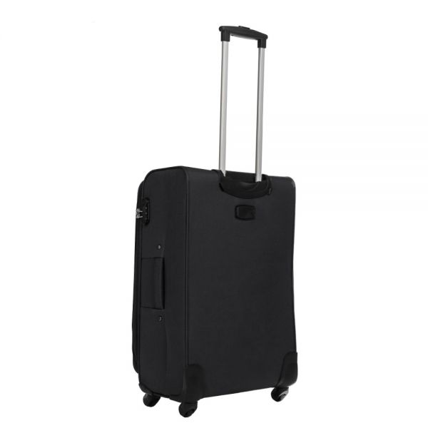 Medium Soft Luggage 4 Wheels Diplomat Rome M Black