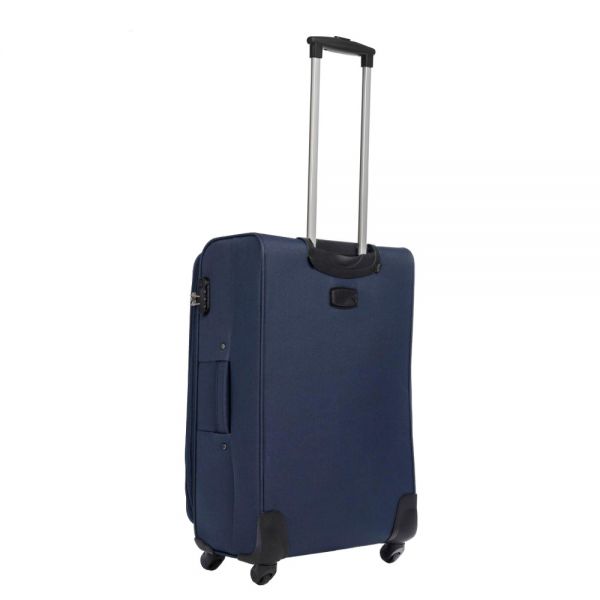 Medium Soft Luggage 4 Wheels Diplomat Rome M Blue