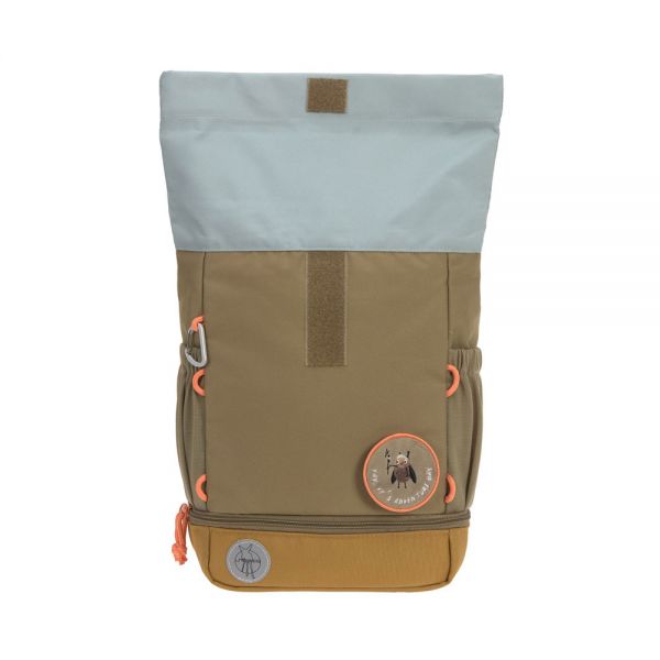 Σακίδιο πλάτης παιδικό χακί Lässig Mini Rolltop Nature Backpack Khaki