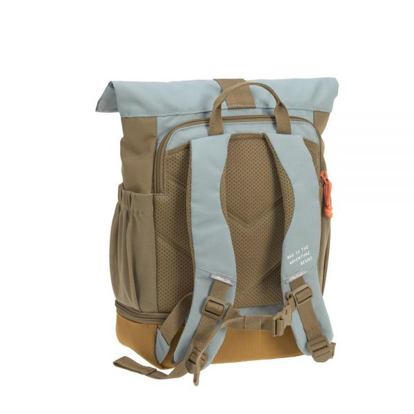 Σακίδιο πλάτης παιδικό χακί Lässig Mini Rolltop Nature Backpack Khaki