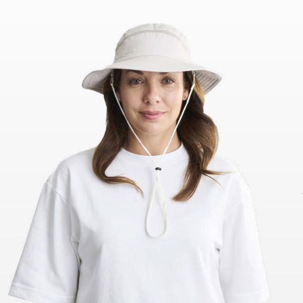 Summer Ladies Boonie Hat With UV Protection CTR Summit Light Grey