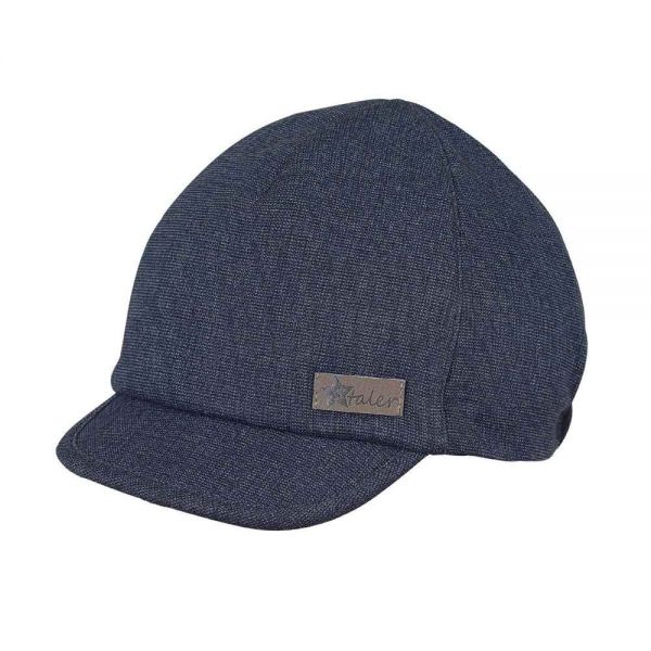 Καπέλο τζόκεϊ καλοκαιρινό βρεφικό τζιν με αντηλιακή προστασία Sterntaler Cap Denim Blue