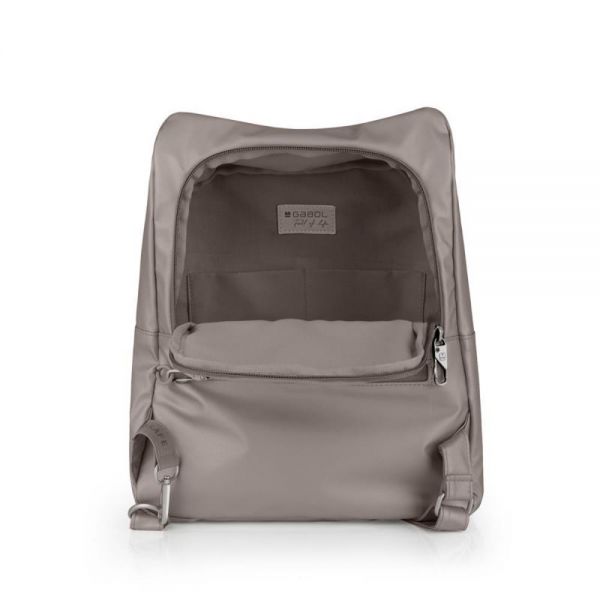 Women's Backpack Gabol Lexa Beige