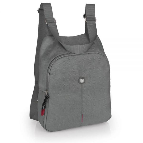 Women's Backpack Gabol Central Light Grey
