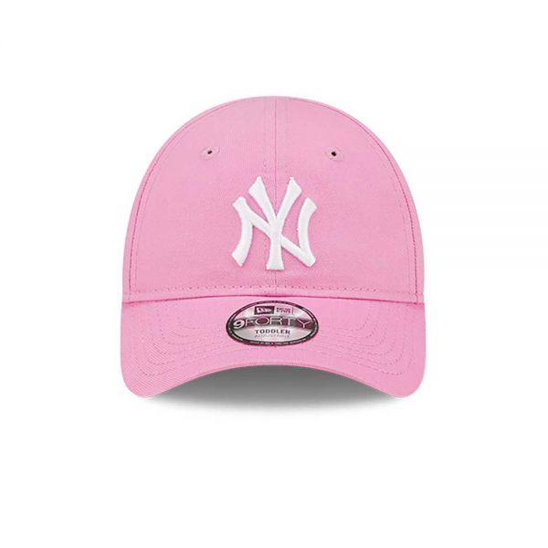 Καπέλο τζόκεϊ παιδικό ροζ  New York Yankees New Era 9Forty Toddler League Essential Cap Pink