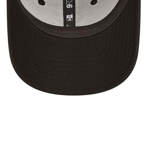 Καπέλο τζόκεϊ μαύρο New York Yankees New Era Women's Monogram 9Forty Cap Black