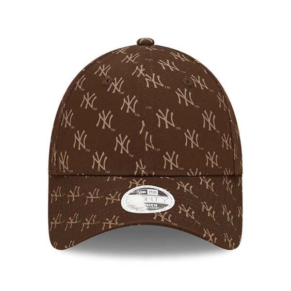 Καπέλο τζόκεϊ καφέ New York Yankees New Era Women's Monogram 9Forty Cap Brown