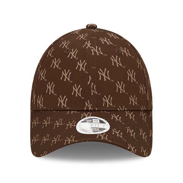 Καπέλο τζόκεϊ καφέ New York Yankees New Era Women's Monogram 9Forty Cap Brown