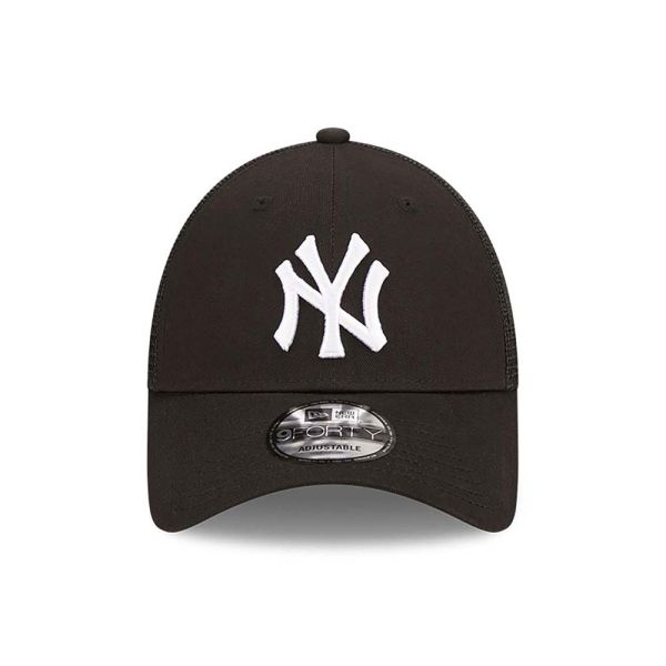 Καπέλο τζόκεϊ μαύρο  New York Yankees New Era 9FORTY Home Field  A-Frame Trucker Cap Black
