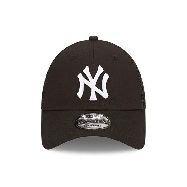 Καπέλο τζόκεϊ μαύρο  New York Yankees New Era 9FORTY Home Field  A-Frame Trucker Cap Black