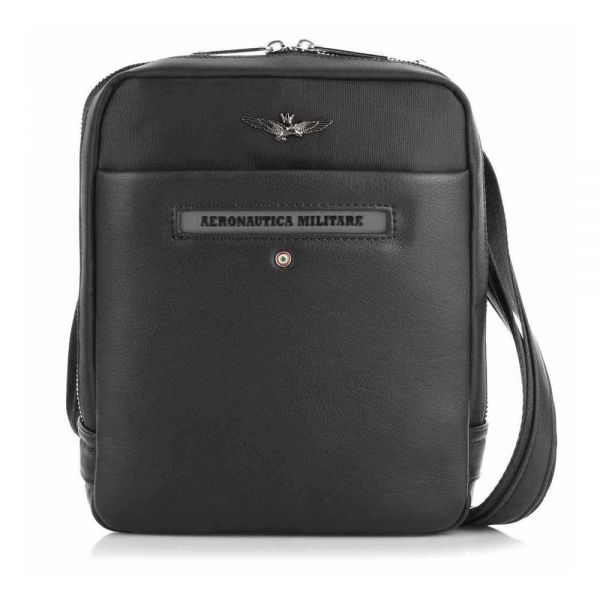 Men's Shoulder Bag  Aeronautica Militare Sky Black