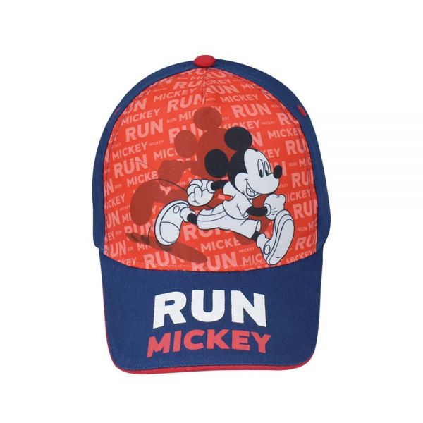 Kids Summer Cap Disney Mickey Mouse Run Blue