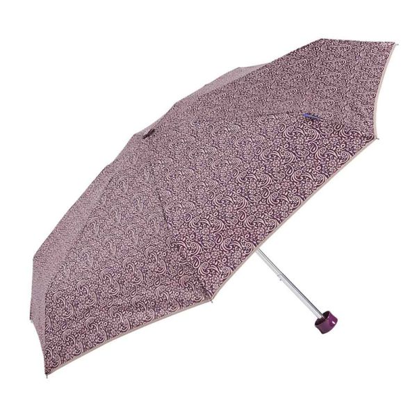 Manual Mini Folding Umbrella Ezpeleta Floral Purple