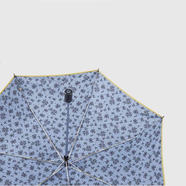 Women's Automatic Open - Close Folding Umbrella Ezpeleta Floral Blue