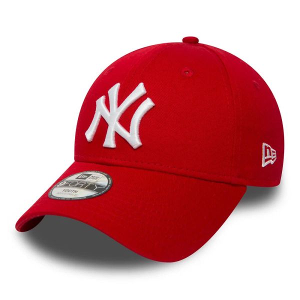 Καπέλο τζόκεϊ νεανικό κόκκινο New York Yankees New Era 9Forty MLB League Youth Red