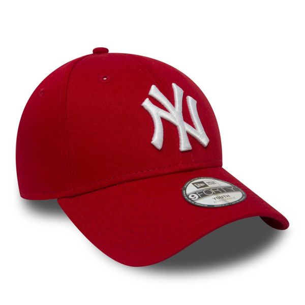 Καπέλο τζόκεϊ νεανικό κόκκινο New York Yankees New Era 9Forty MLB League Youth Red