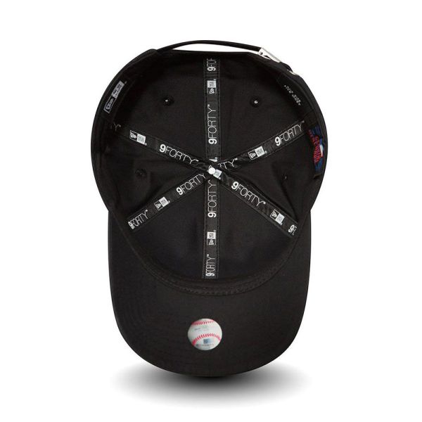 Καπέλο τζόκεϊ μαύρο New York Yankees New Era Cap Mlb Flawless Logo Basic 940 Black