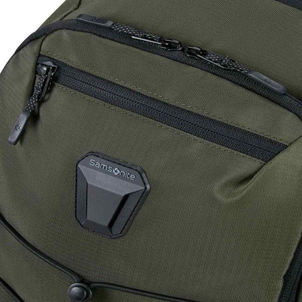 Σακίδιο πλάτης χακί Samsonite Dye-Namic 15.6" Laptop Backpack M Foliage Green