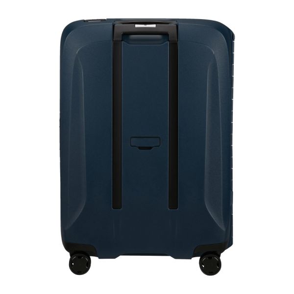 Βαλίτσα σκληρή μπλε με 4 ρόδες μεσαία Samsonite Essens Spinner 69 Midnight Blue