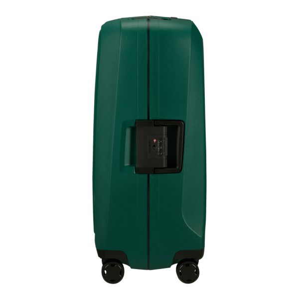 Medium Hard Luggage 4 Wheels Samsonite Essens Spinner 69/25 Alpine Green
