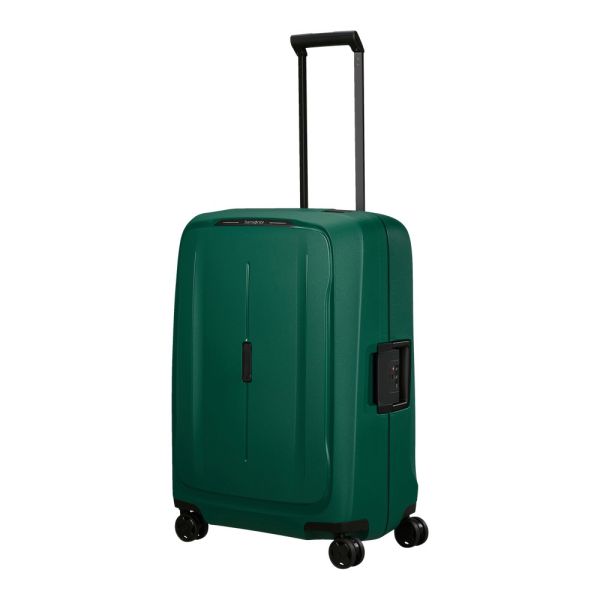 Βαλίτσα σκληρή πράσινη με 4 ρόδες μεσαία Samsonite Essens Spinne 69 Alpine Green