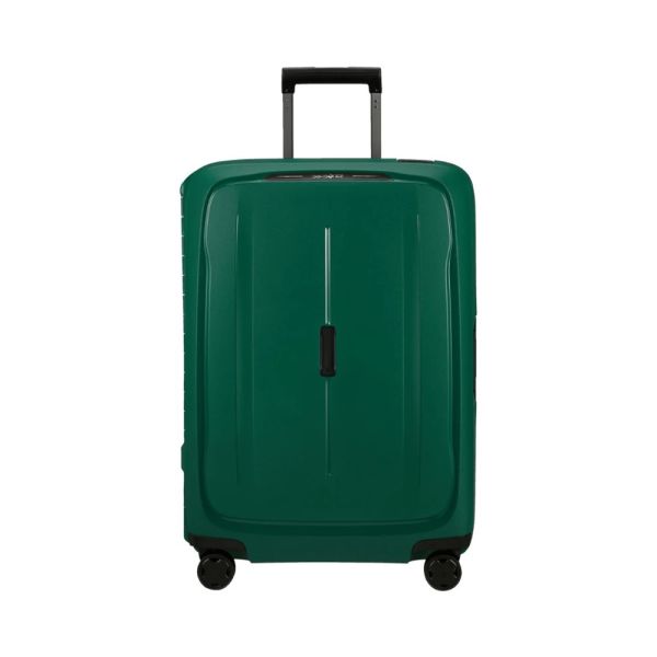 Medium Hard Luggage 4 Wheels Samsonite Essens Spinner 69/25 Alpine Green