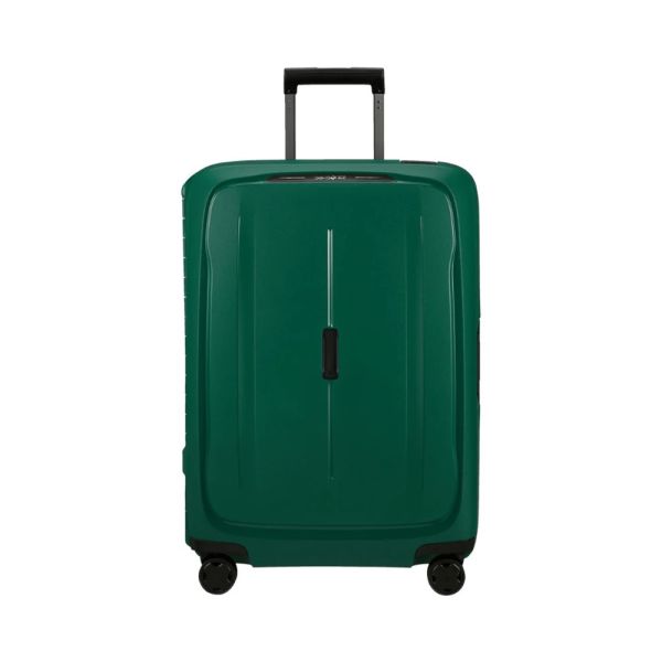 Βαλίτσα σκληρή πράσινη με 4 ρόδες μεσαία Samsonite Essens Spinner 69 Alpine Green