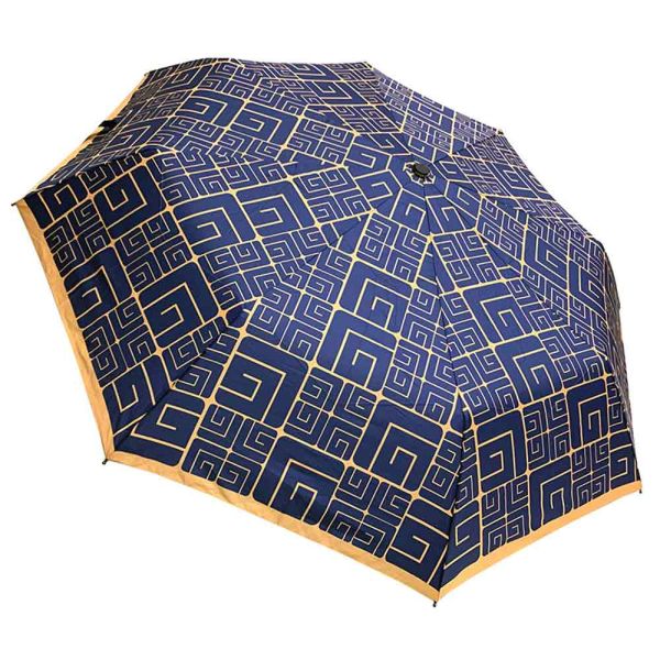 Manual Folding Umbrella Guy Laroche New Logo Blue