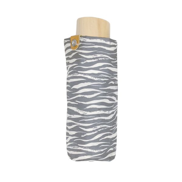 Ομπρέλα γυναικεία μίνι σπαστή γκρι Guy Laroche Mini Folding Umbrella Wave Grey