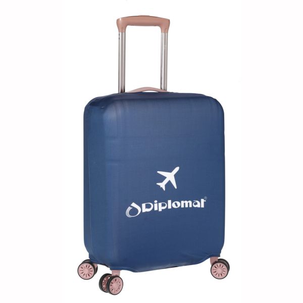 Προστατευτικό κάλυμμα μεσαίας βαλίτσας μπλε Diplomat ACOV-M